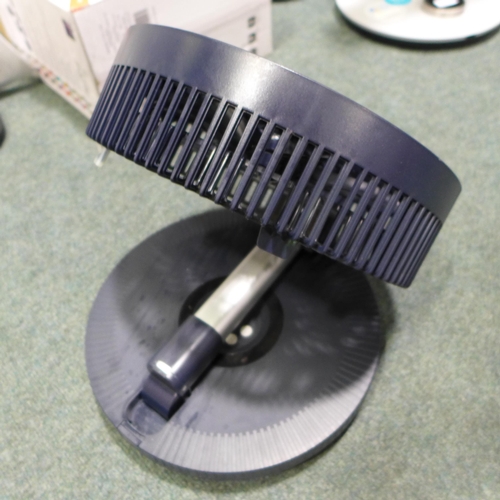 3257 - NSA Folding Stand Fan - Damaged (298-396) *This lot is subject to VAT