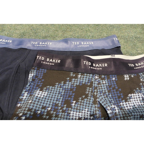 3289 - Quantity of Men's Navy Ted Baker Boxers - Mix Size * this lot is subject to VAT