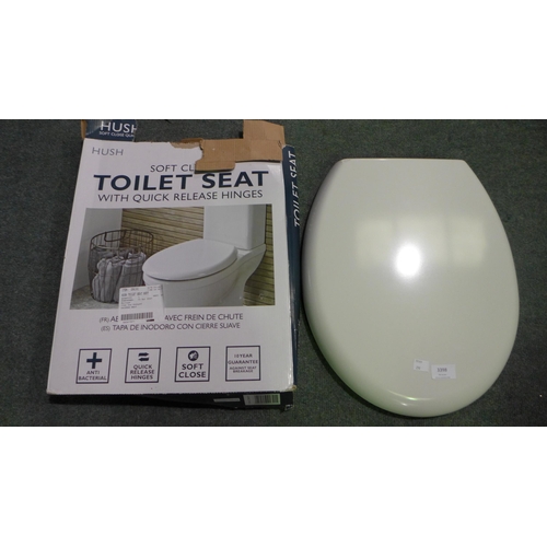 3398 - Hush Soft Close Toilet Seat   (294-318)    * This lot is subject to vat