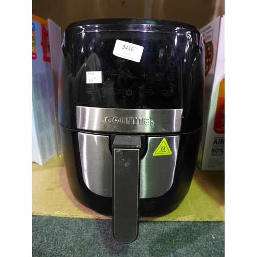 3416 - Gourmia Air Fryer  (298-268) *This lot is subject to VAT