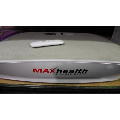 3420 - Maxhealth Fitness Board with Remote, original RRP £415.99 + VAT (298-279) *This lot is subject to VA... 