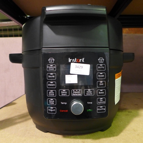 3429 - Instant Pot One Lid 6.2L, original RRP £159.99 + VAT (298-21) *This lot is subject to VAT