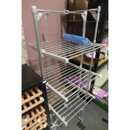 3430 - Vybra 3 Tier Electric Airer With Cover (Model: Vs001-36R)  (294-336)    * This lot is subject to vat