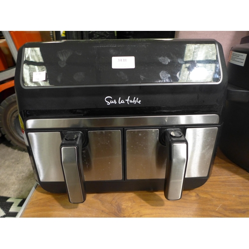 3438 - Sur La Table Dual Basket Air Fryer, 7.6L   (298-374) *This lot is subject to VAT