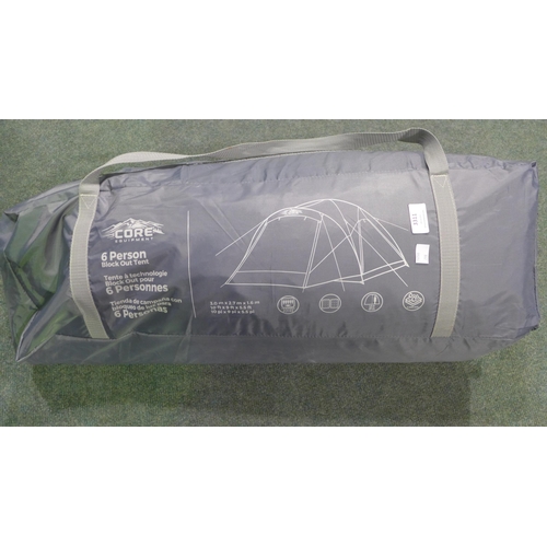 3311 - Core 6 Person Tent, original RRP £119.99 + VAT (298-252) *This lot is subject to VAT