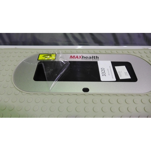 3320 - Maxhealth Fitness Board, original RRP £415.99 + VAT (298-239) *This lot is subject to VAT