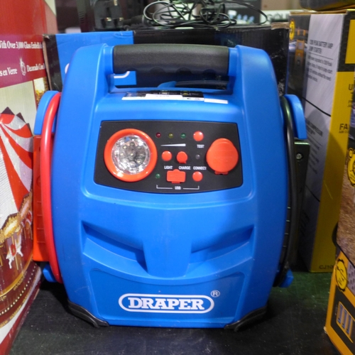 3328 - Draper 12V Jump Starter  800A  (298-10) *This lot is subject to VAT