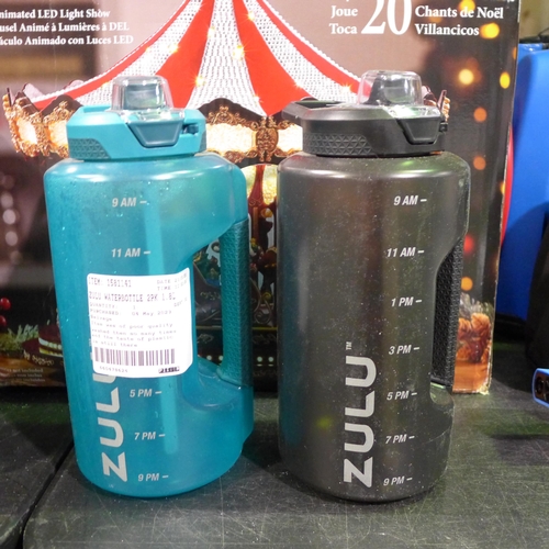 3330 - Two Zulu Waterbottles (1.8L) (298-43) *This lot is subject to VAT