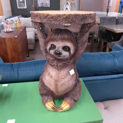 1315 - A side table in the form of a sloth