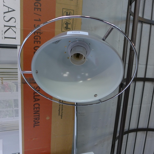 1414 - A Bauhaus grey table lamp