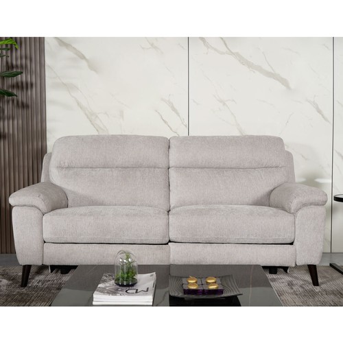 1410 - Grace Silver Fabric large 2 seater Recliner, original RRP £874.99 + VAT (4173-20) *This lot is subje... 