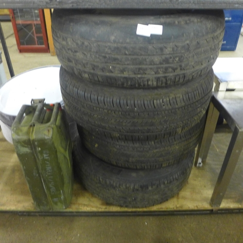 2362 - Wheels x 4 for a Ford transit connect