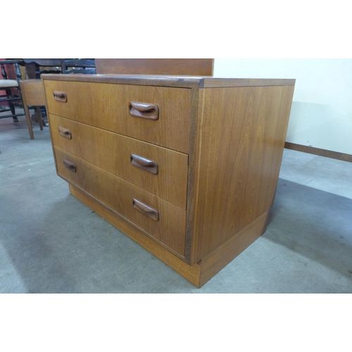 15 - A G-Plan Fresco teak chest of drawers