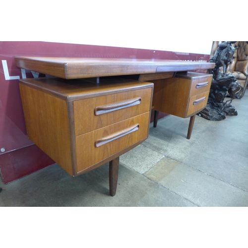 20 - A G Plan Fresco teak floating top desk