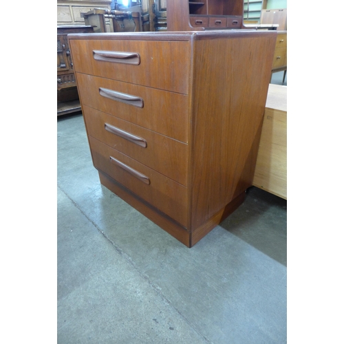 30 - A G-Plan Fresco teak chest of drawers