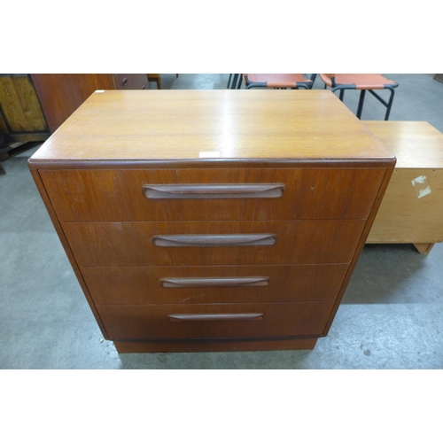 30 - A G-Plan Fresco teak chest of drawers