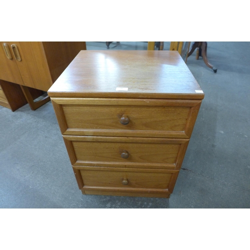 38 - A small G-Plan teak chest of drawers