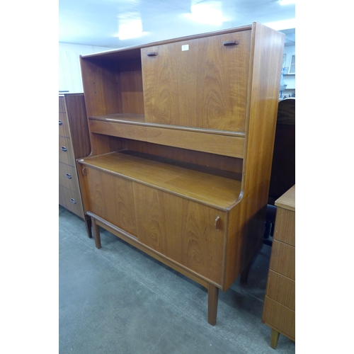 44 - A Nathan teak highboard