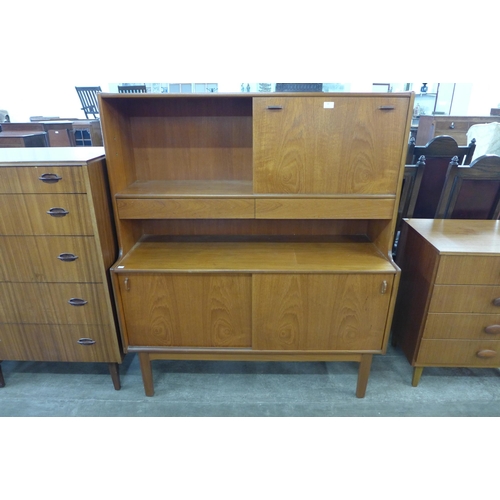 44 - A Nathan teak highboard