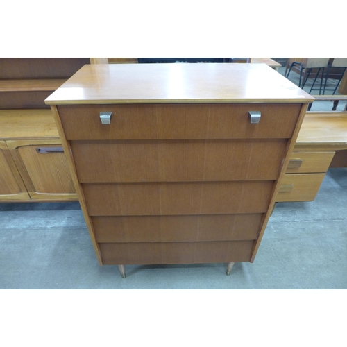 47 - An Avalon Yatton teak chest of drawers