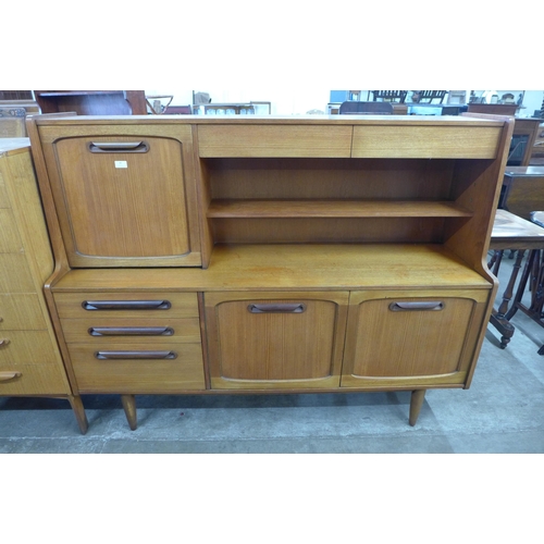 48 - A Stonehill Stateroom teak highboard