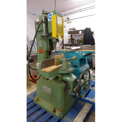 2003 - A Wadkin Bursgreen three phase mortiser, * this lot is subject to VAT