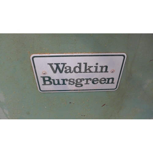 2003 - A Wadkin Bursgreen three phase mortiser, * this lot is subject to VAT