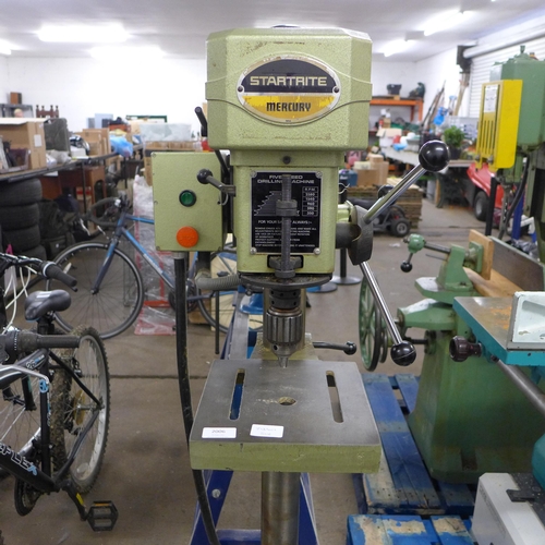 2006 - A Startrite Mercury 5-speed three phase pillar drill, * this lot is subject to VAT