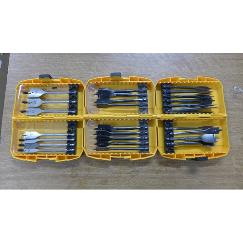 2011 - 3 DeWalt spade bit sets