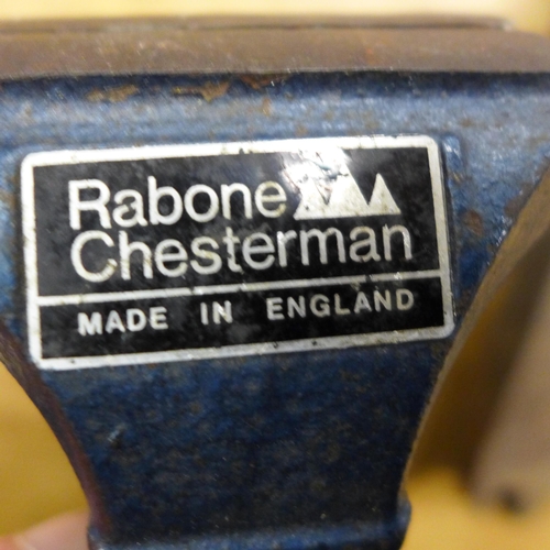 2018 - A Rabone Chesterman vice and an engineering vice