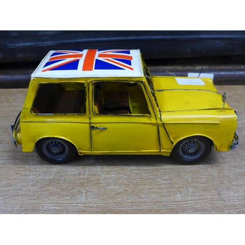 2141 - A tin plate Mini with Union Jack top