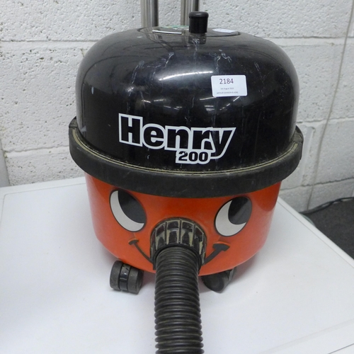 2184 - A Henry 200 vacuum cleaner