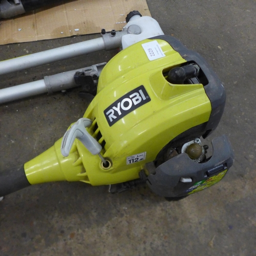 2229 - A quantity of powered garden tools including Ryobi Line Trimmer, Qualcast Moline B43 Auto Line Strim... 