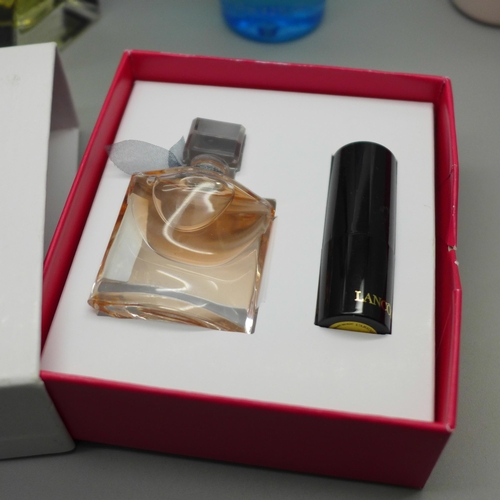 613 - Lancome and Elizabeth Arden perfume and body lotions