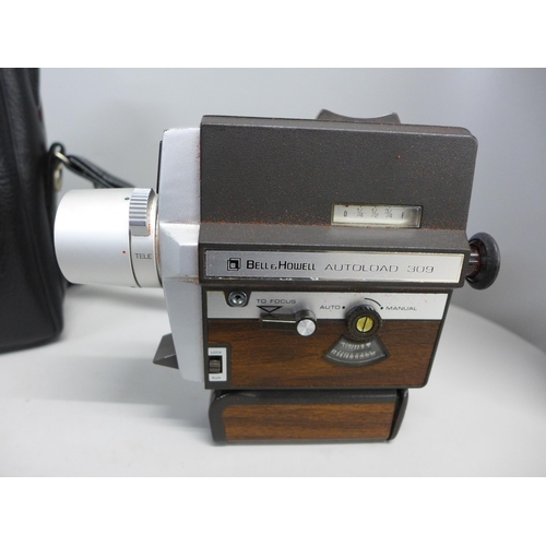 757 - A Bell & Howell Autoload 309 cine camera