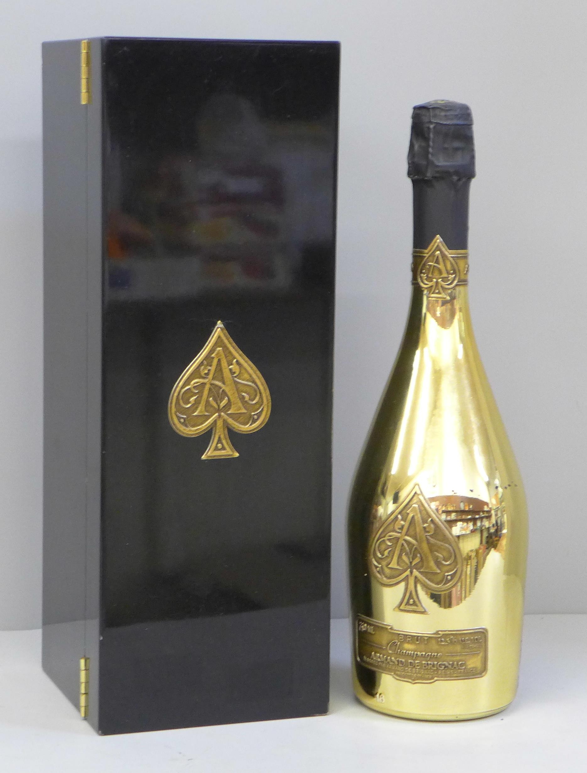 Sold at Auction: ARMAND DE BRIGNAC, GOLD