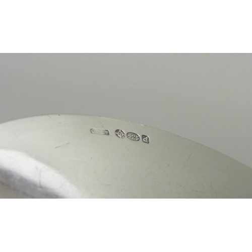 892 - A silver Georg Jensen cake slice, London import mark for 1959, 65g, 20cm