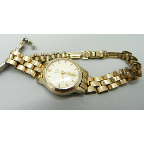 902 - A collection of lady's wristwatches including Roamer, Timex, Oris, Montine, Seiko, Smiths Empire