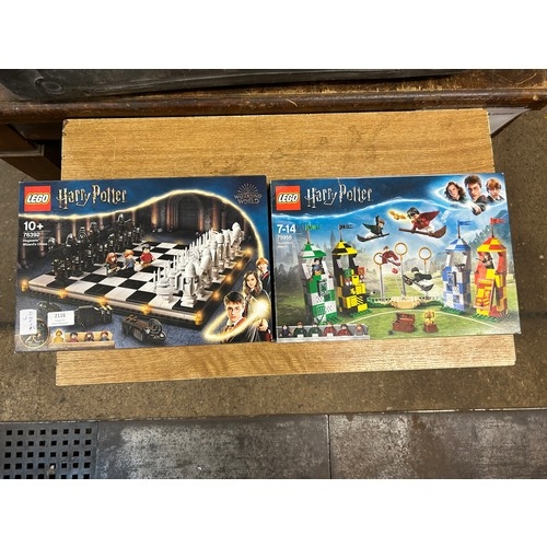 2116 - LEGO, A retired Quidditch and retired Wizard's Chess, boxed