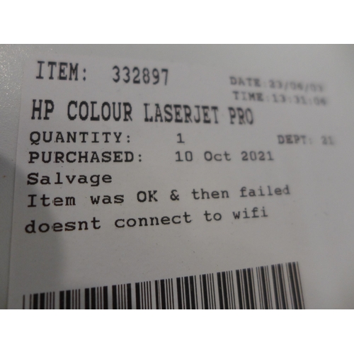 3005 - HP Colour Laserjet Pro Printer, (model: M283FDW), original RRP £344.99 + VAT (298-124) *This lot is ... 