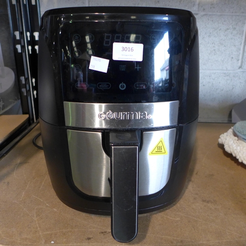 3016 - Gourmia Air Fryer (298-807)  * This lot is subject to vat