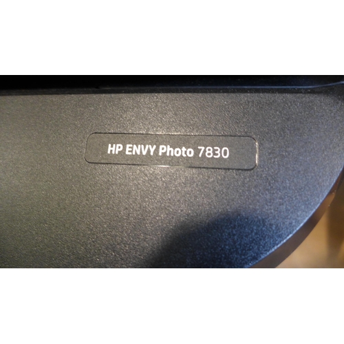 3020 - HP Envy 7830 Aio Printer, No Power Lead (298-122) *This lot is subject to VAT