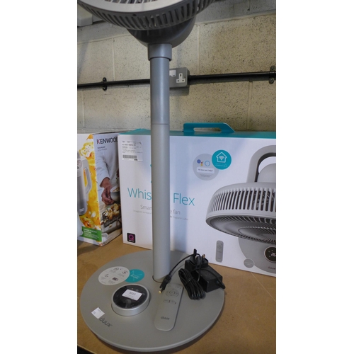 3022 - Duux Smart Pedestal Fan, with Remote. Original RRP £99.99 + VAT (298-115) *This lot is subject to VA... 