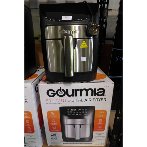 3037 - Gourmia Air Fryer 7Qt  (298-186) *This lot is subject to VAT