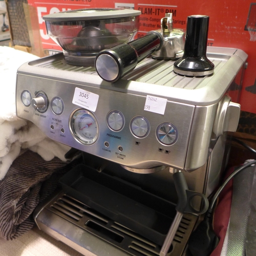 3045 - Sage Pump Coffee Machine, original RRP £449.99 + VAT (298-191) *This lot is subject to VAT