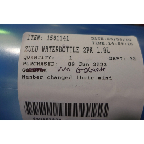 3047 - Brita Maxtra+ XL Style Jug and 2 Zulu Waterbottles (298-217,228) *This lot is subject to VAT