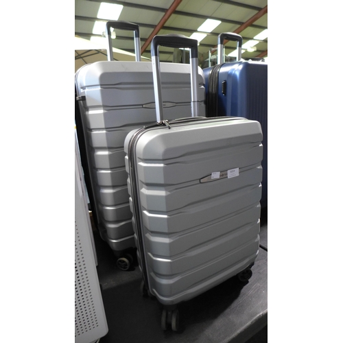 3059 - Samsonite Tech3 2-Piece Hardside Suitcases, (Zip Damage). Original RRP £134.99 + VAT (298-316) *This... 