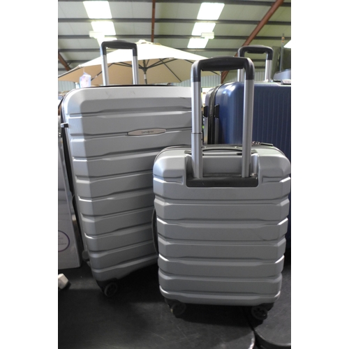 3059 - Samsonite Tech3 2-Piece Hardside Suitcases, (Zip Damage). Original RRP £134.99 + VAT (298-316) *This... 