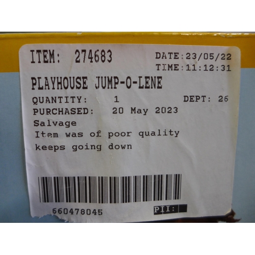 3075 - Playhouse Jump-O-Lene (298-66) *This lot is subject to VAT