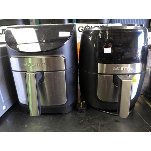 3081 - 2 x Gourmia Air Fryers (298-54,62) *This lot is subject to VAT